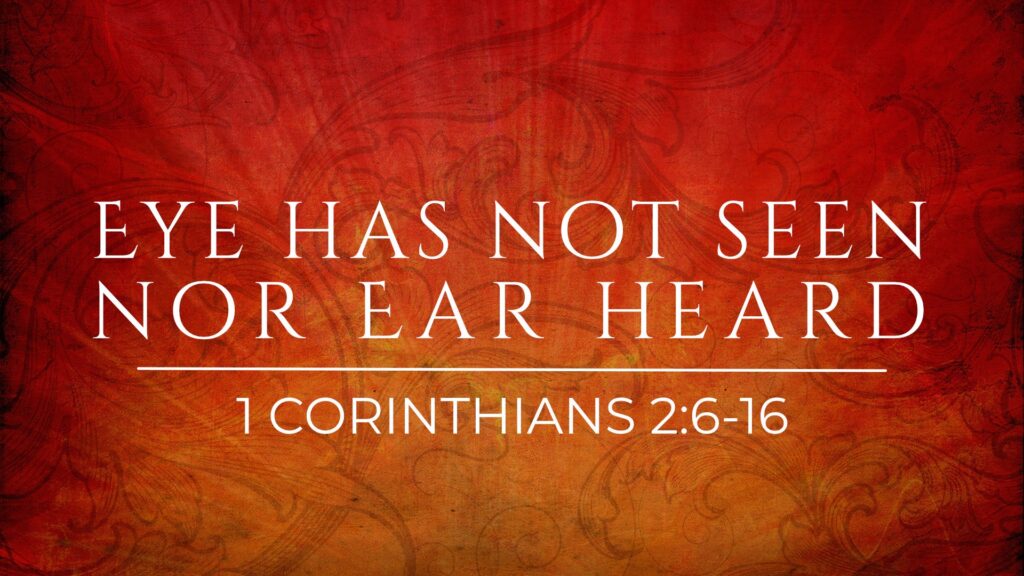 Sermon Series 1 Corinthians Trinity Baptist Church
